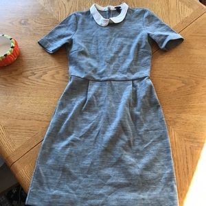 J Crew Pleaded Dress
